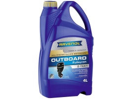Моторное масло для 2Т лод.моторов RAVENOL Outboardoel 2T Fullsynth. (4л)