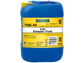 Моторное масло RAVENOL Low Emission Truck SAE 15W-40 (10л)