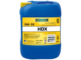 Моторное масло RAVENOL HDX SAE 5W-30 (10л)