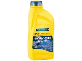 Трансмиссионное масло RAVENOL Getriebeoel EPX SAE 80W-90 GL-5 (1л)
