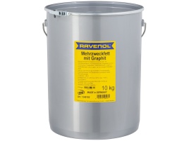 Смазка с графитом RAVENOL Mehrzweckfett m. Graphit (10кг)