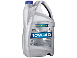 Моторное масло RAVENOL Euro VI Truck SAE 10W-40 (5л)