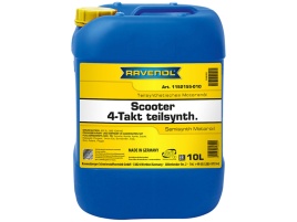 Моторное масло для 4-Такт скутеров RAVENOL Scooter 4-Takt Teilsynth. (10л)