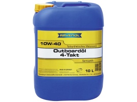 Моторное масло для 4-T лод.моторов RAVENOL Outboardoel 4T SAE 10W-40 (10л)