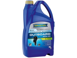 Моторное масло RAVENOL Outboardoel 4T SAE 25W-40 (4л)