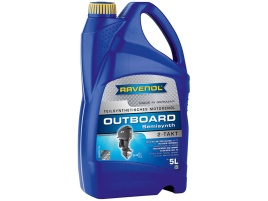 Моторное масло для 2Т лод.моторов RAVENOL Outboardoel 2T teilsynth. (5л)