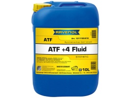 Трансмиссионное масло RAVENOL ATF+4 Fluid (10л)