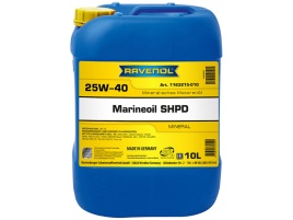 Моторное масло RAVENOL Marineoil SHPD SAE 25W-40 mineral (10л)