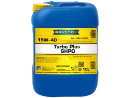 Моторное масло RAVENOL Turbo plus SHPD SAE 15W-40 (10л)