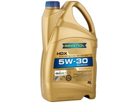 Моторное масло RAVENOL HDX SAE 5W-30 (4л)
