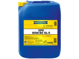 Трансмиссионное масло RAVENOL Getriebeoel EPX SAE 80W-90 GL-5 (20л)