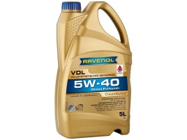Моторное масло RAVENOL VDL SAE 5W-40 (5л)