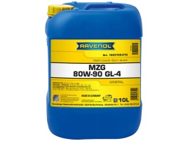 Трансмиссионное масло RAVENOL Getriebeoel MZG SAE 80W-90 GL-4 (10л)