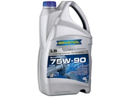 Трансмиссионное масло RAVENOL Getriebeoel LS SAE 75W-90 (4л)