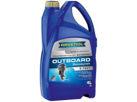 Моторное масло для 2Т лод.моторов RAVENOL Outboardoel 2T teilsynth. (4л)