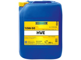 Моторное масло RAVENOL HVE High Viscosity Ester Oil SAE 10W-50 (20л)