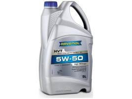 Моторное масло RAVENOL HVT High Viscosity Turbo Oil SAE 5W-50 (5л)
