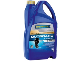 Моторное масло для 2Т лод.моторов RAVENOL Outboardoel 2T Fullsynth. (5л)