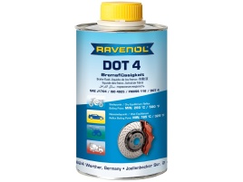 Тормозная жидкость RAVENOL DOT-4 (0,25л)