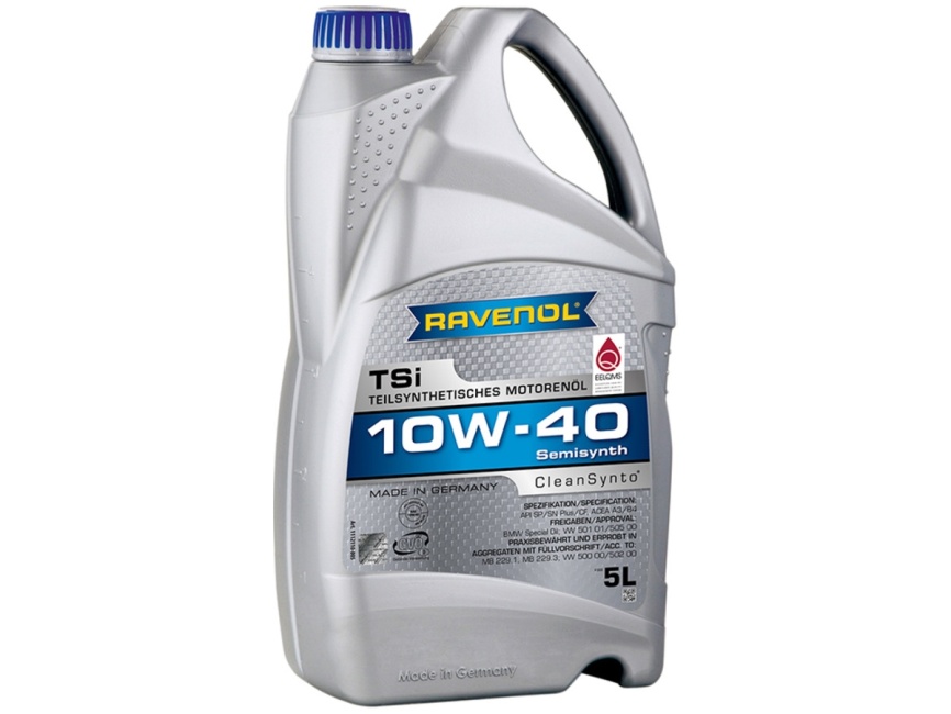 Моторное масло RAVENOL TSI SAE 10W-40 (5л) фото 1