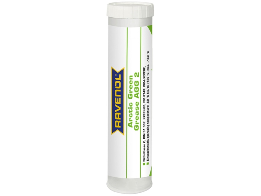 Смазка RAVENOL  Arctic Green Grease AGG2 (0,4кг) фото 1