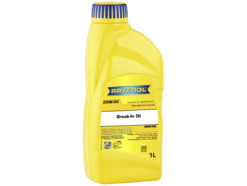 Обкаточное масло RAVENOL Break-In Oil SAE 20W-50 (1л) фото 1