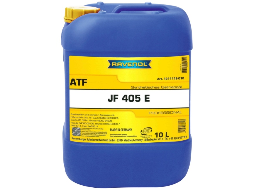 Трансмиссионное масло RAVENOL ATF JF405E (10л) фото 1