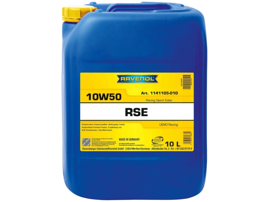 Моторное масло RAVENOL RSE SAE 10W-50 (10л) фото 1