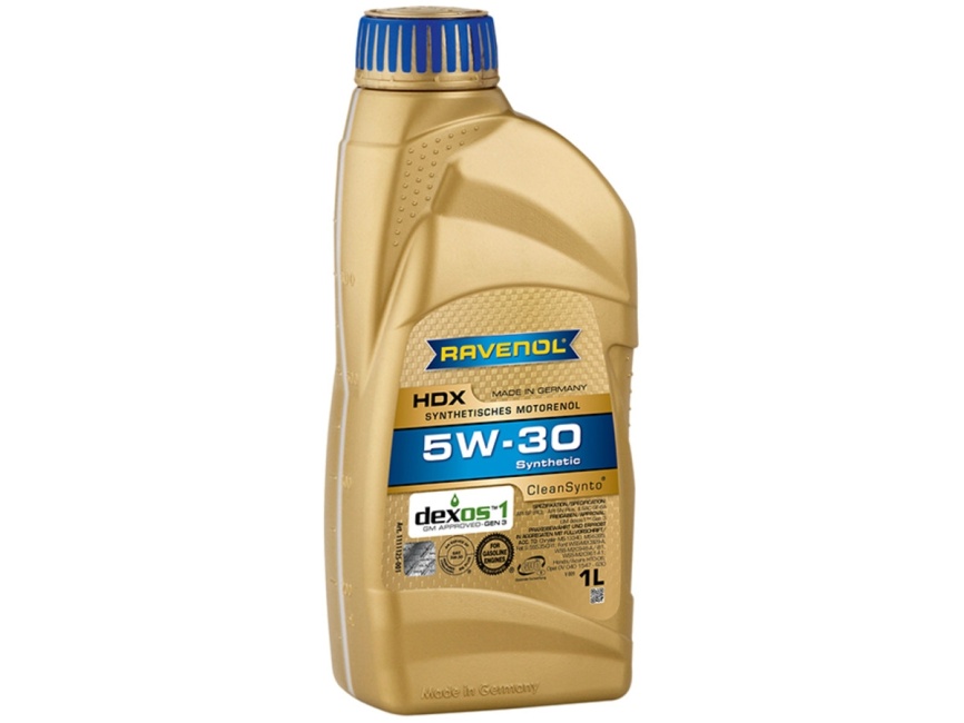 Моторное масло RAVENOL HDX SAE 5W-30 (1л) фото 1
