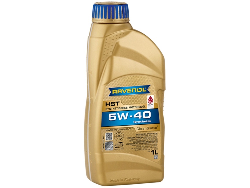 Моторное масло RAVENOL HST SAE 5W-40 (1л) фото 1