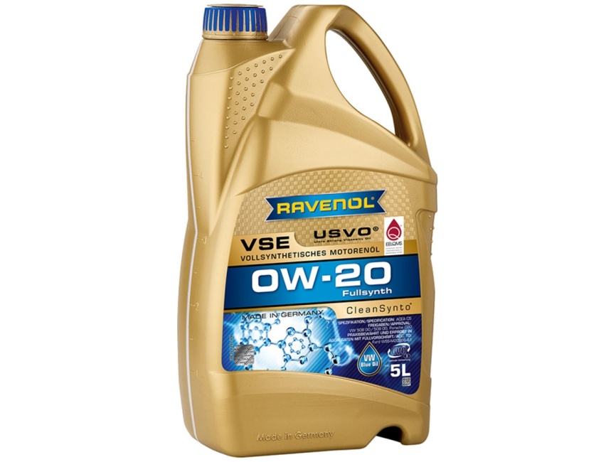 Моторное масло RAVENOL VSE SAE 0W-20 (5л) фото 1