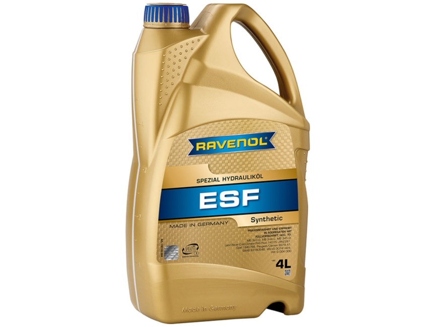 Жидкость для гидроусилителя RAVENOL ESF Extra Servo Fluid (4л) фото 1