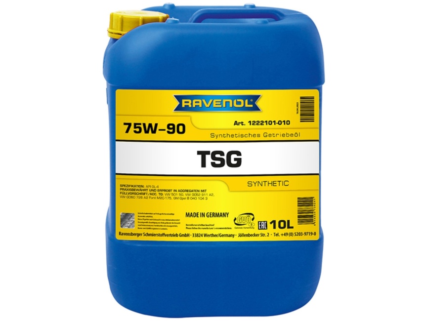 Трансмиссионное масло RAVENOL TSG SAE 75W-90 GL-4 (10л) фото 1