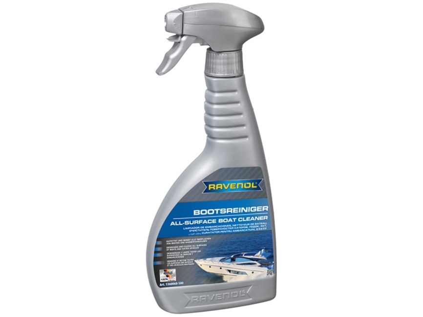 Очиститель катеров и яхт RAVENOL Bootsreiniger (0,5л) фото 1