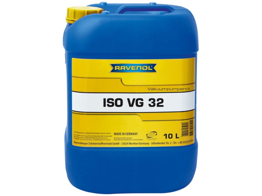 Вакуумное масло RAVENOL Vakuumpumpenöl ISO VG 32 (10л) фото 1