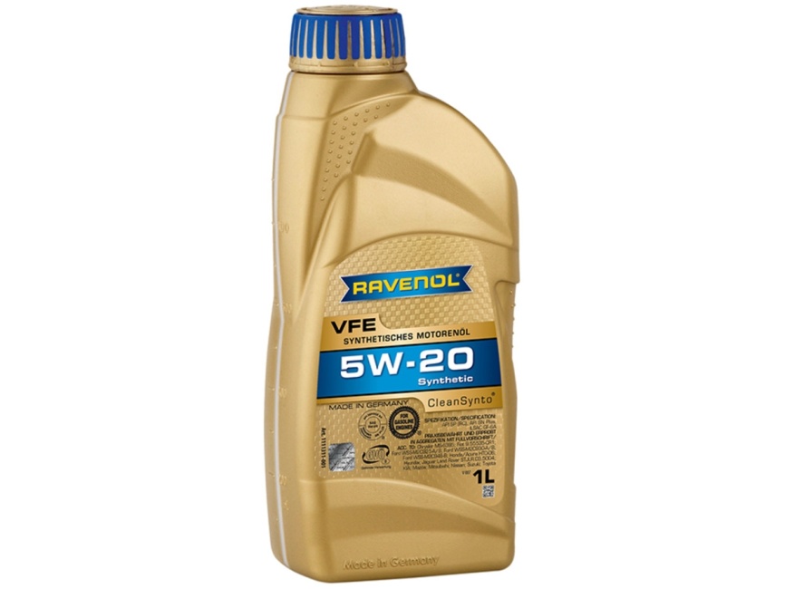 Моторное масло RAVENOL VFE SAE 5W-20 (1л) фото 1