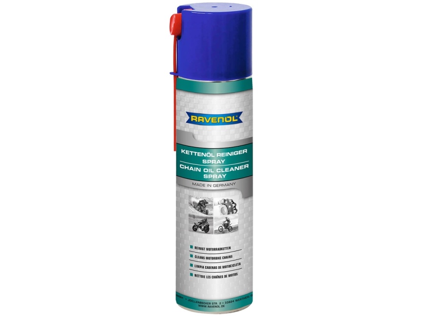 Средство для очистки цепей RAVENOL Kettenoel Reiniger Spray (0,5л) фото 1