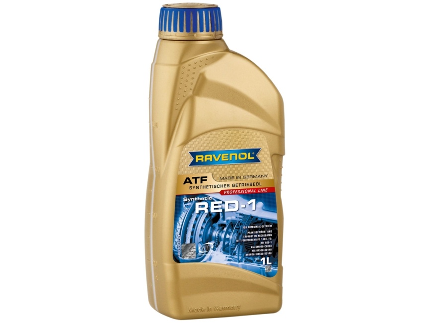 Трансмиссионное масло RAVENOL ATF RED-1 (1л) фото 1