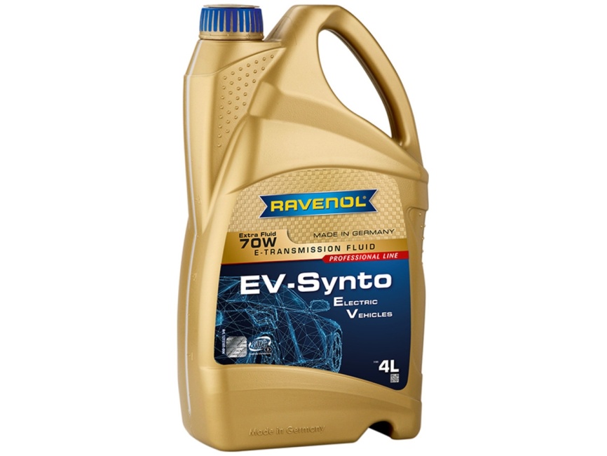 Трансмиссионное масло RAVENOL EV-Synto Extra Fluid 70W E-TF (4л) фото 1