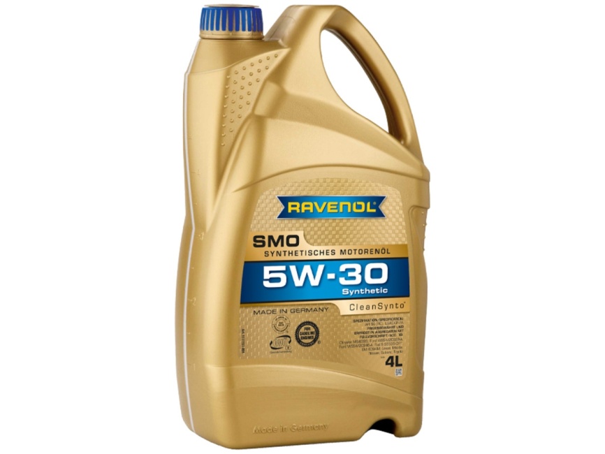 Моторное масло RAVENOL SMO SAE 5W-30 (4л) фото 1
